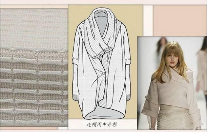 針織外套款式圖作品集錦 風(fēng)格、結(jié)構(gòu)與設(shè)計(jì)賞析